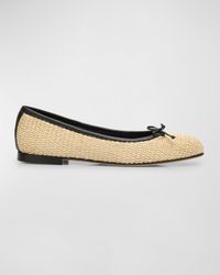 Veralli Woven Bow Ballerina Flats