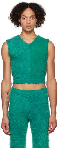 Chet Lo SSENSE Exclusive Green Mammoth Hoodie