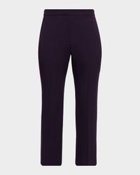 Cropped Cigarette Trousers