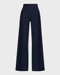 Crue Wide-Leg Stretch Denim Pants