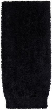 LGN Louis Gabriel Nouchi Black Fluffy Scarf