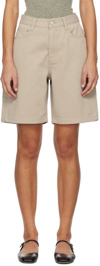 Dunst Gray Hammer Loop Denim Shorts