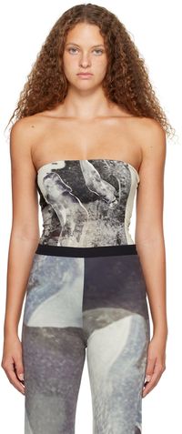 ELLISS Gray Garden Angel Bodysuit