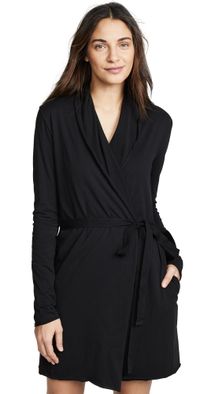 Skin Wrap Robe Black 4