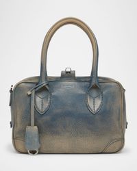 Vita Faded Leather Shoulder Bag