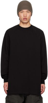 Rick Owens Pull molletonné de baseball noir - Porterville