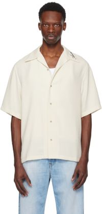 AMIRI Off-White 'Amiri' Camp Shirt