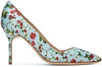 Manolo Blahnik Blue BB Pumps