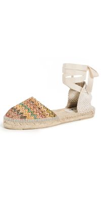 Manebi Flat Valenciana Espadrilles Multicolor 38