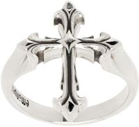 Emanuele Bicocchi Silver Fleury Cross Ring