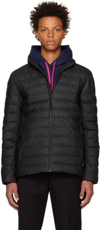 RAINS Black Trekker Jacket