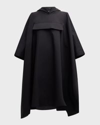 Rian Hooded Nylon Utility Coat