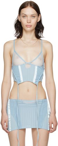 ORIENS SSENSE Exclusive Blue Neptune Tank Top