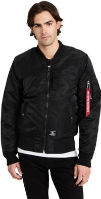 Alpha Industries MA-1 Regular Fit Flight Jacket Black S