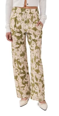 Victoria Beckham Pyjama Trousers Parakeet/Blush 14