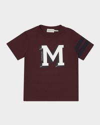 Boy's Big M Graphic Short-Sleeve T-Shirt, Size 4-14