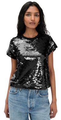 Generation Love Kai Paillette Sequin Top Black XXL