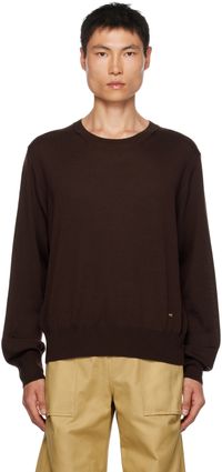 RECTO Brown Signature Sweater