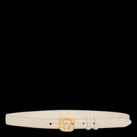 Gerard Darel - Ceinture en cuir lisse - Taille 3 - Beige