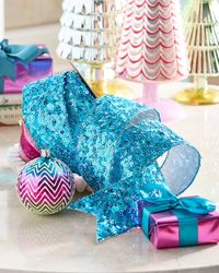 Party Sequined Ribbon, 2.5" x 5 Yards
