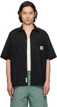 Carhartt Work In Progress Chemise à manches courtes Craft noire
