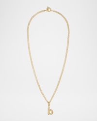 The Puffy Initial Necklace
