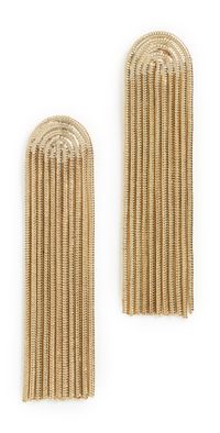 BaubleBar Amy Earrings Gold One Size