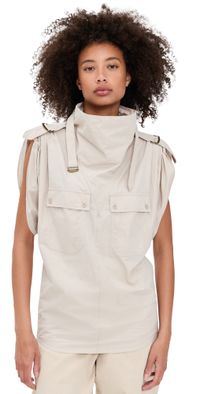 Isabel Marant Étoile Nemia Top Ecru 40