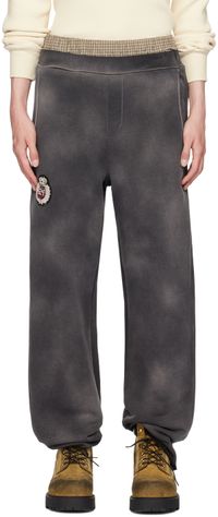 424 Gray Patch Sweatpants