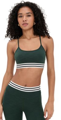 Splits59 Cali Active Rib Bra Heather Military S