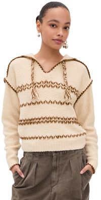 Isabel Marant Étoile Romera Sweater Ecru/Bronze 42