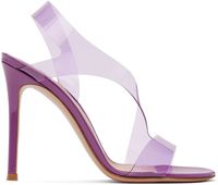 Gianvito Rossi Sandales à talon aiguille Metropolis mauves