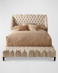 Madelena Wingback Queen Bed