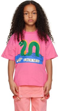 Mini Rodini Kids Pink Loch Ness T-Shirt