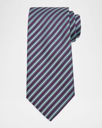Men's Silk Multi-Stripe Tie