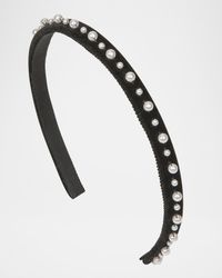 Lulu Velvet Pearly Headband