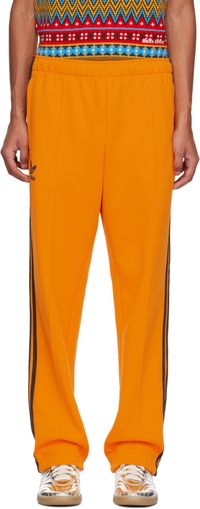 Wales Bonner Orange adidas Originals Edition Fleece Track Pants