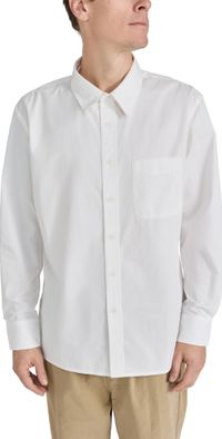 Nili Lotan Finn Shirt Ivory L