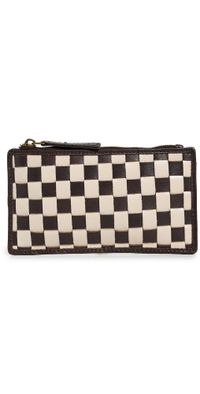 Bembien Odin Card Case Brown/Cream Check One Size