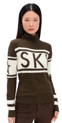 Perfect Moment Schild Sweater Chocolate S
