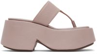 Marsèll Pink Zeppo Infradito Sandals
