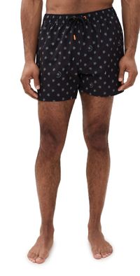 Save The Duck Ademir Turtles Swim Shorts 4.25 Turtles On Black M