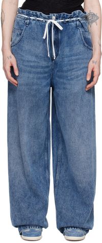 Isabel Marant Blue Jordy Jeans