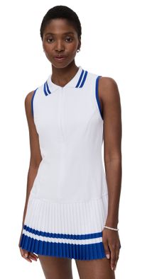 Beach Riot Bria Dress Riviera Azure White XS