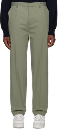 A.P.C. Khaki Massimo Trousers