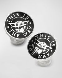 Men's Grogu This Is The Way Cufflinks