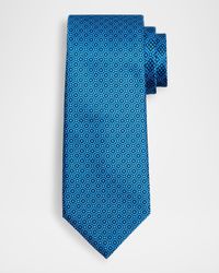 Men's Multi-Square Silk Tie