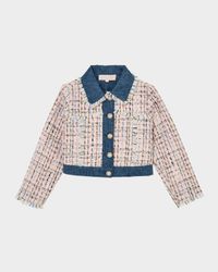 Girl's Texas Tweed Jacket, Size 12-14