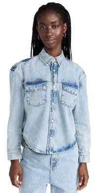 WARDROBE. NYC Denim Jacket Blue M