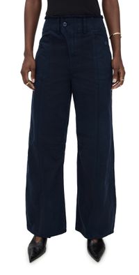 Veronica Beard Jean Leticia Barrel Leg Jeans Navy 27